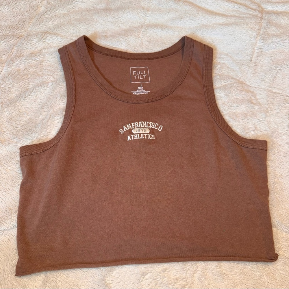 Full Tilt Tan San Francisco Athletics Tank